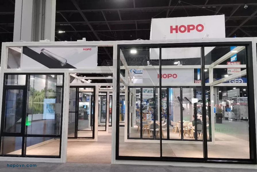 Phụ kiện cửa nhôm cao cấp HOPO đồng bộ chính hãng